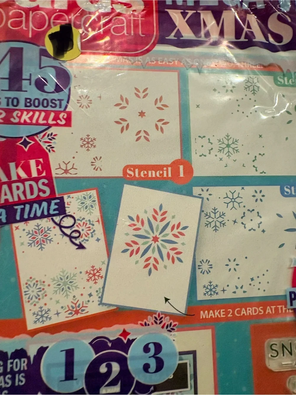 BN UNOPENED STAMPS CHRISTMAS MAGAZINE CRAFTS